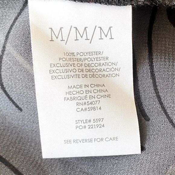 CABI #5597 Tropical Aloha Peasant Blouse. Size medium. EUC! - Picture 10 of 11